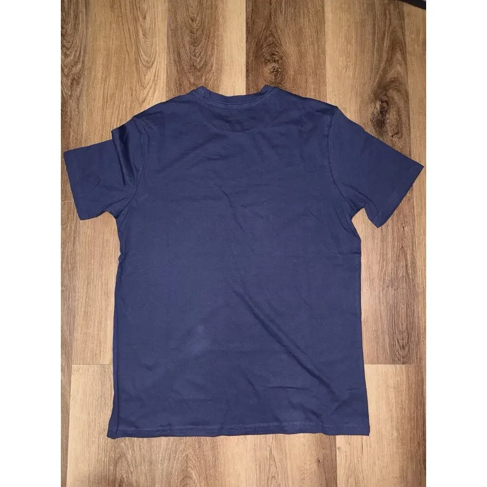 Polo Ralph Lauren Painter Bear T Shirt Navy Blue Men’s L Classic Fit Graphic